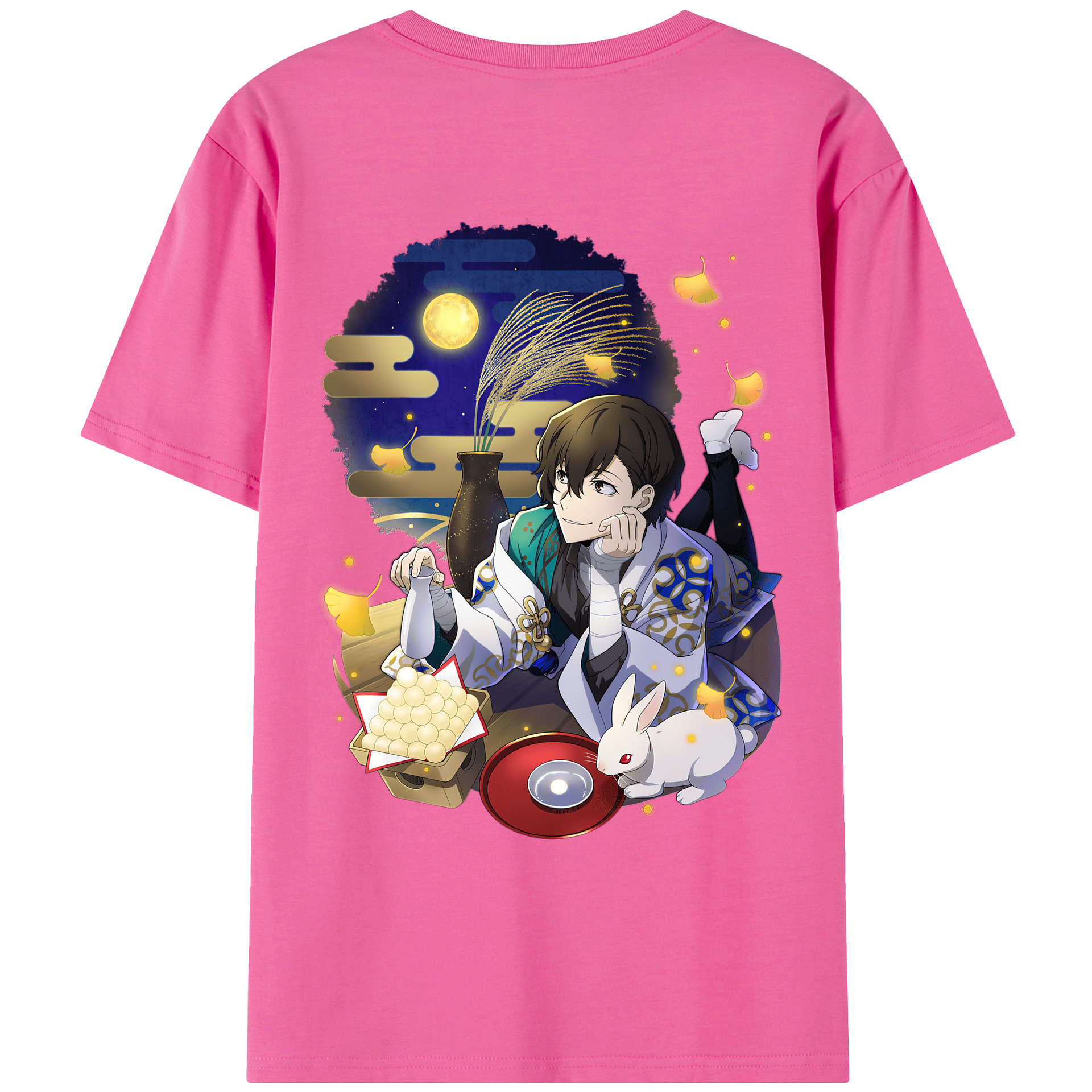 （画像用） 文豪ストレイドッグス Bungo Stray Dogs レディース半袖Tシャツ(バックプリント)